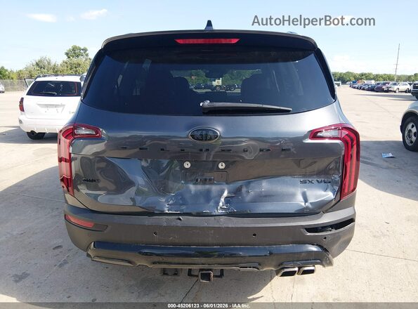 5XYP5DHC7MG095713 2021 KIA TELLURIDE Черный Вид спереди