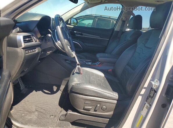5XYP5DHC7MG176792 2021 KIA TELLURIDE Gray Front interior view