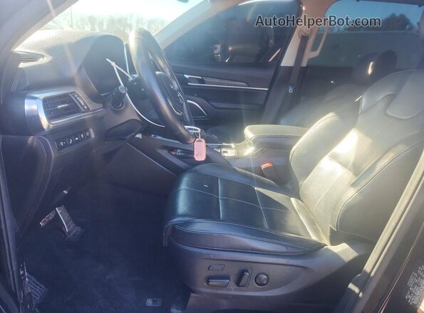 5XYP5DHC7NG270480 2022 KIA TELLURIDE Black Front interior view