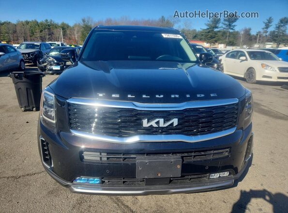 5XYP5DHC7NG270480 2022 KIA TELLURIDE Black Front view