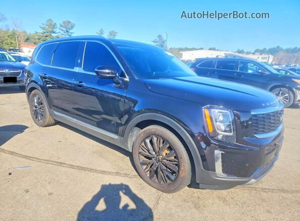5XYP5DHC7NG270480 2022 KIA TELLURIDE Black Front right