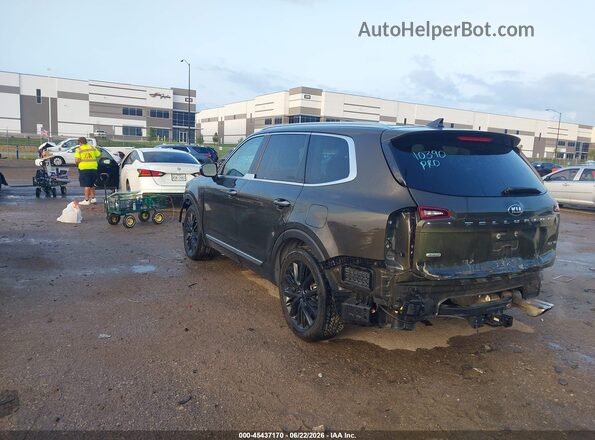 5XYP5DHC8LG030853 2020 KIA TELLURIDE Gray Rear left