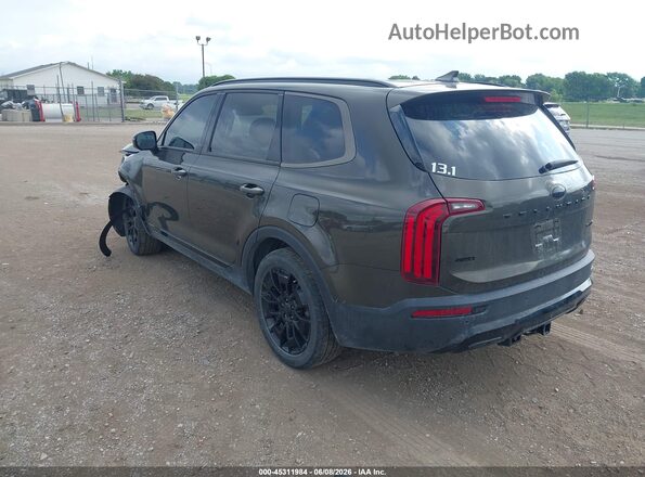 5XYP5DHC8MG110865 2021 KIA TELLURIDE Gray Задня ліва чверть