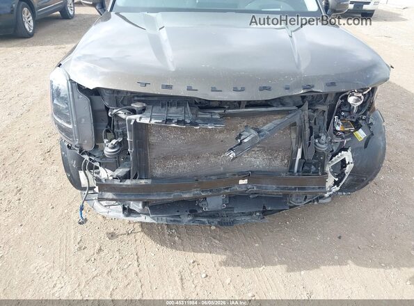 5XYP5DHC8MG110865 2021 KIA TELLURIDE Gray Вид спереду
