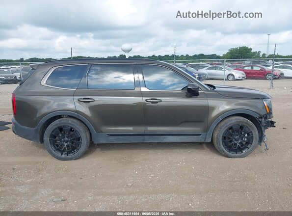 5XYP5DHC8MG110865 2021 KIA TELLURIDE Gray Панорамний вид салону 360°