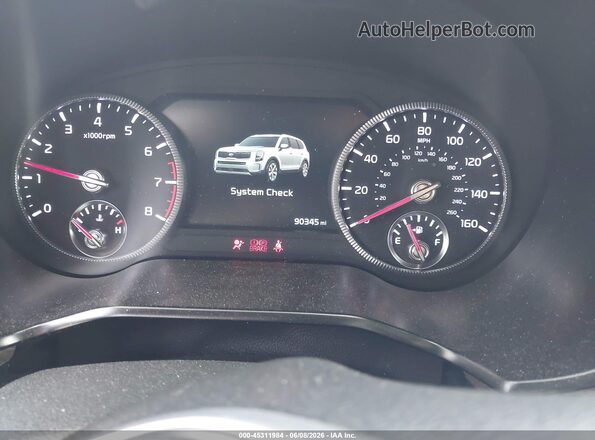 5XYP5DHC8MG110865 2021 KIA TELLURIDE Gray Вид задніх сидінь