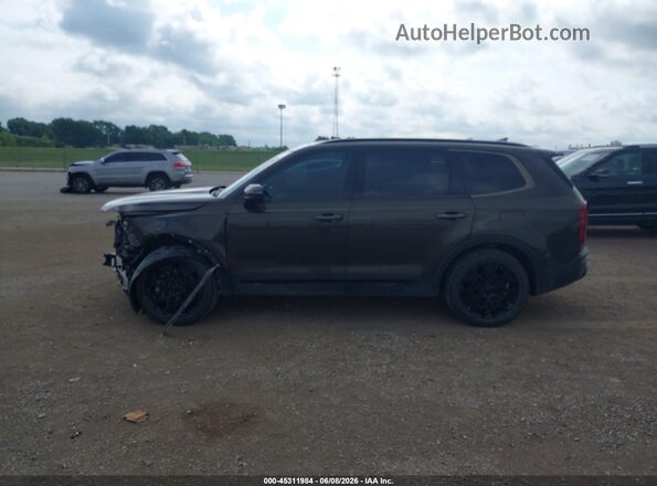5XYP5DHC8MG110865 2021 KIA TELLURIDE Gray 