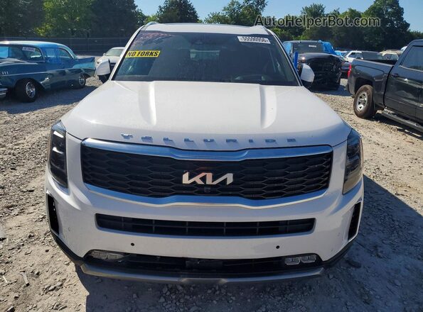 5XYP5DHC8NG224673 2022 KIA TELLURIDE White Դիմացի տեսք