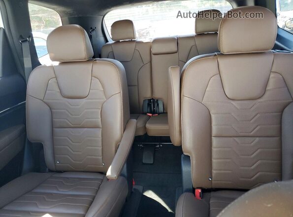 5XYP5DHC8NG224673 2022 KIA TELLURIDE White Հետևի նստատեղերի տեսք