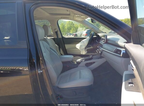 5XYP5DHC8NG296344 2022 KIA TELLURIDE Black Front interior view