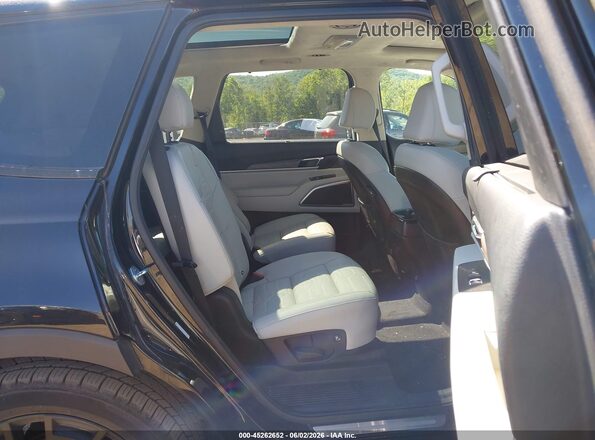 5XYP5DHC8NG296344 2022 KIA TELLURIDE Black VIN sticker view