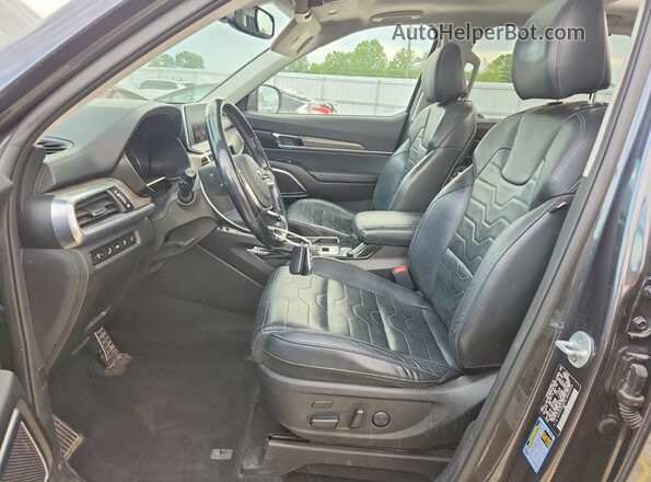 5XYP5DHC9LG046334 2020 KIA TELLURIDE Gray Вид салону спереду