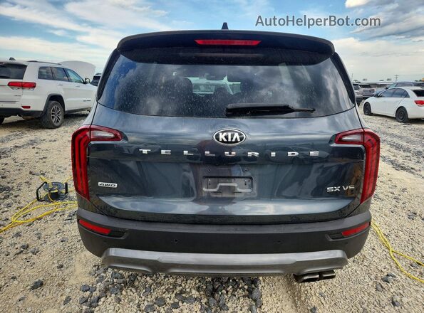 5XYP5DHC9LG046334 2020 KIA TELLURIDE Gray Вид ззаду