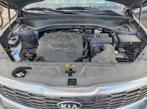 5XYP5DHC9LG046334 2020 KIA TELLURIDE Gray Вид задньої частини салону
