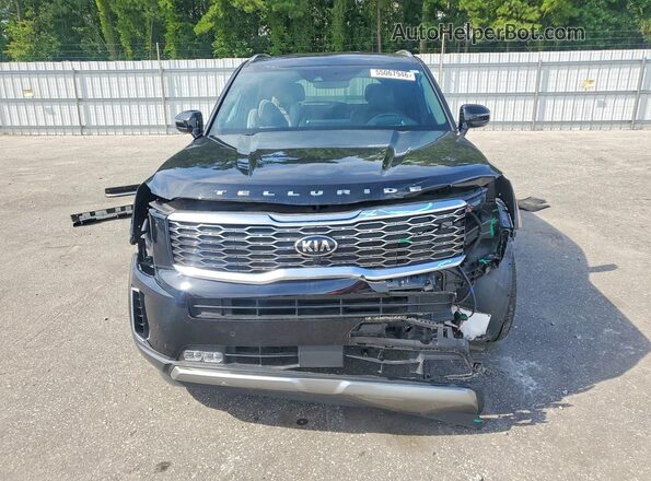 5XYP5DHC9MG103178 2021 KIA TELLURIDE Black Widok z przodu