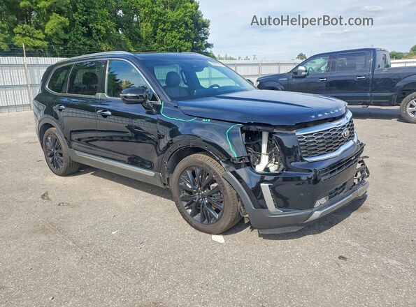 5XYP5DHC9MG103178 2021 KIA TELLURIDE Black Przód prawy