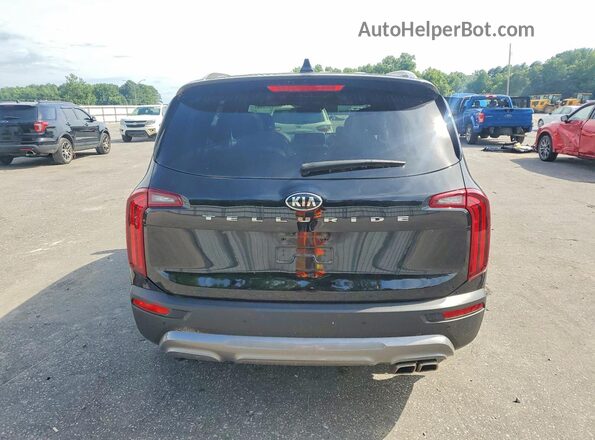 5XYP5DHC9MG103178 2021 KIA TELLURIDE Black Widok z tyłu