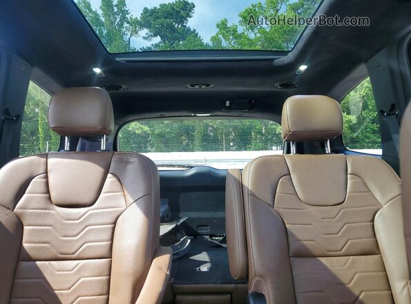 5XYP5DHC9MG103178 2021 KIA TELLURIDE Black Widok tylnych siedzeń