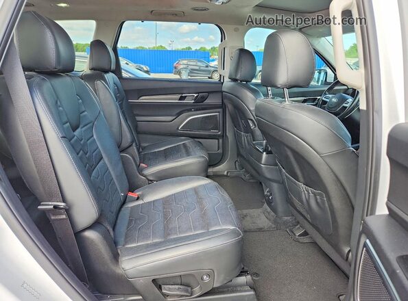 5XYP5DHC9MG148878 2021 KIA TELLURIDE White Սալոնի հետևի տեսք