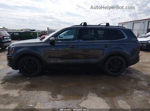 5XYP5DHCXMG106056 2021 KIA TELLURIDE Blue სალონის 360-გრადუსიანი ხედი