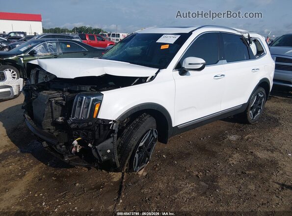 5XYP64GC2RG423707 2024 KIA TELLURIDE White Առջևի ձախ երեք քառորդ տեսարան
