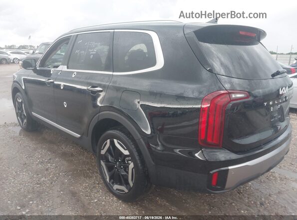 5XYP64GC2SG703150 2025 KIA TELLURIDE Black Задня ліва чверть