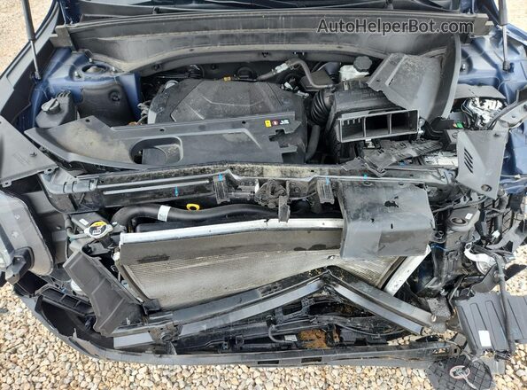 5XYP64GC3PG341952 2023 KIA TELLURIDE Blue Вид підкапотного простору