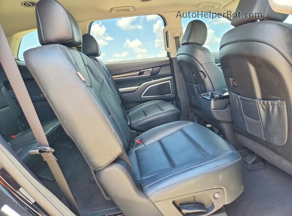 5XYP64GC3SG642620 2025 KIA TELLURIDE Black უკანა სალონის ხედი
