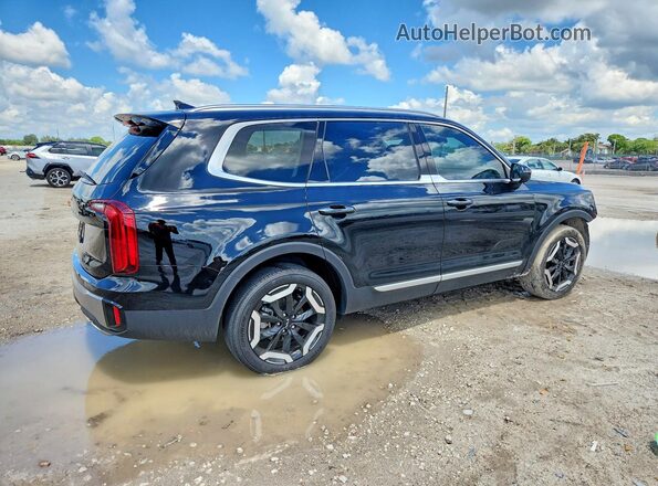 5XYP64GC3SG642620 2025 KIA TELLURIDE Black უკანა მარჯვენა