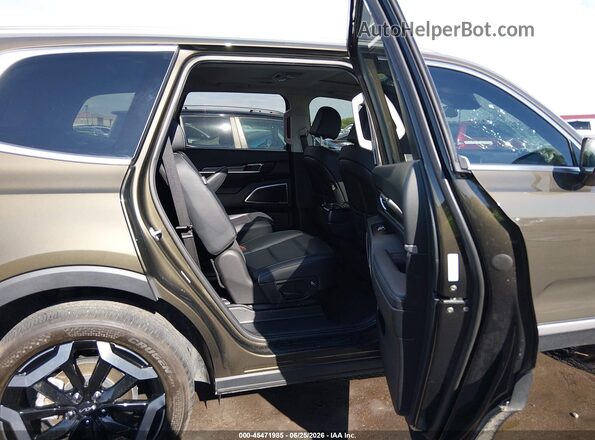5XYP64GC3SG674306 2025 KIA TELLURIDE Black Vista de la etiqueta del VIN