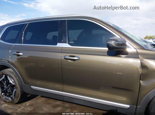 5XYP64GC3SG674306 2025 KIA TELLURIDE Black Vista interior trasera