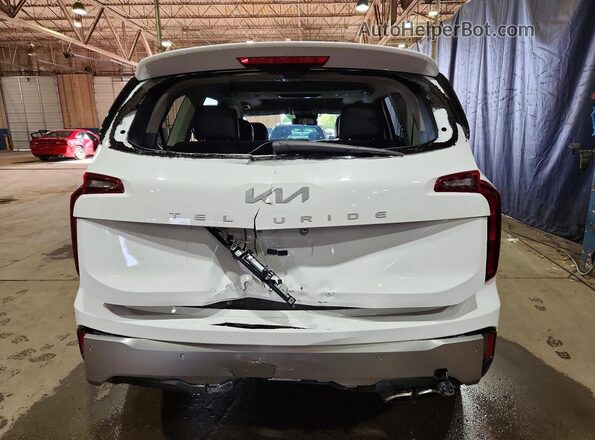 5XYP64GC4SG583318 2025 KIA TELLURIDE White უკანა ხედი