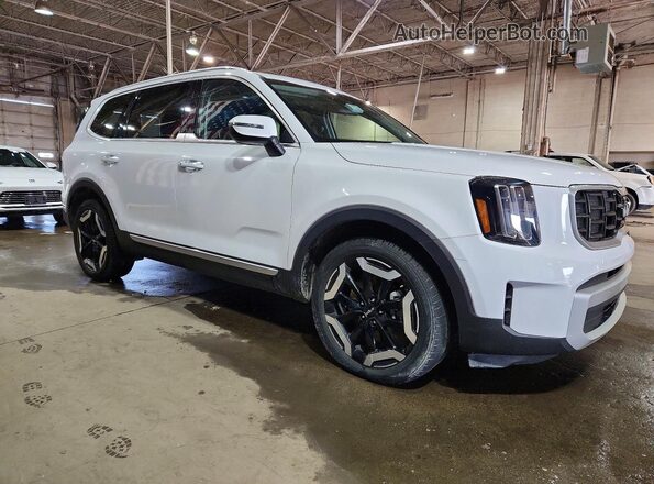 5XYP64GC4SG583318 2025 KIA TELLURIDE White წინა მარჯვენა