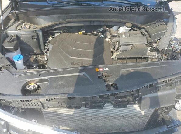 5XYP64GC4SG616107 2025 KIA TELLURIDE Black Вид підкапотного простору