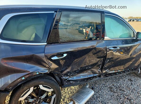 5XYP64GC5SG577267 2025 KIA TELLURIDE Black Widok wnętrza z tyłu