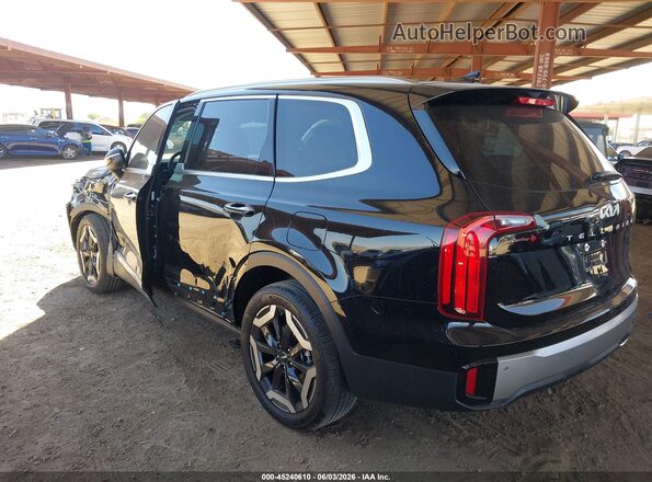 5XYP64GC5SG734943 2025 KIA TELLURIDE Black Trasero izquierdo