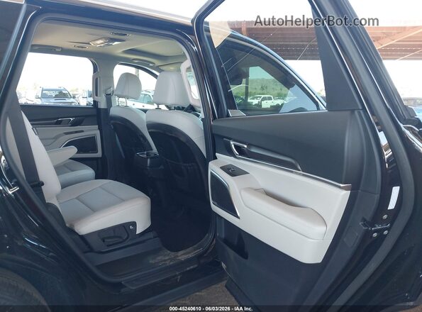 5XYP64GC5SG734943 2025 KIA TELLURIDE Black Vista de la etiqueta del VIN