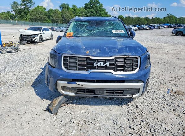 5XYP64GC7RG561503 2024 KIA TELLURIDE Blue Front view