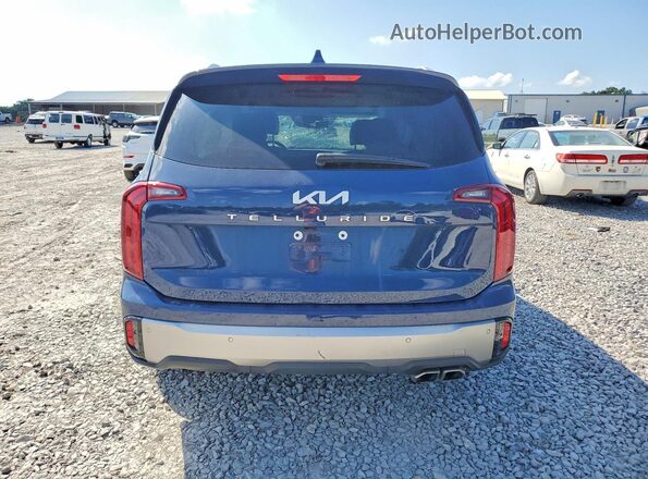 5XYP64GC7RG561503 2024 KIA TELLURIDE Blue Rear view