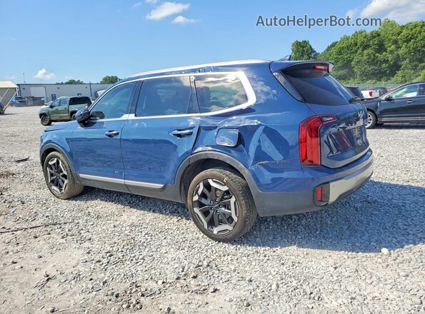 5XYP64GC7RG561503 2024 KIA TELLURIDE Blue Rear left
