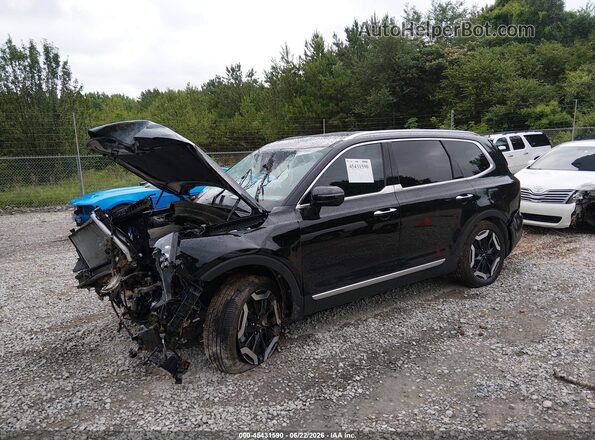 5XYP64GC7SG719831 2025 KIA TELLURIDE Black Передня ліва чверть