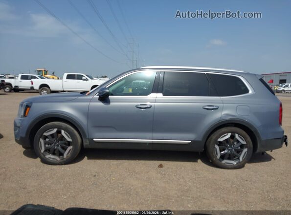 5XYP64GC8SG703458 2025 KIA TELLURIDE Gray Սալոնի 360 աստիճան տեսք
