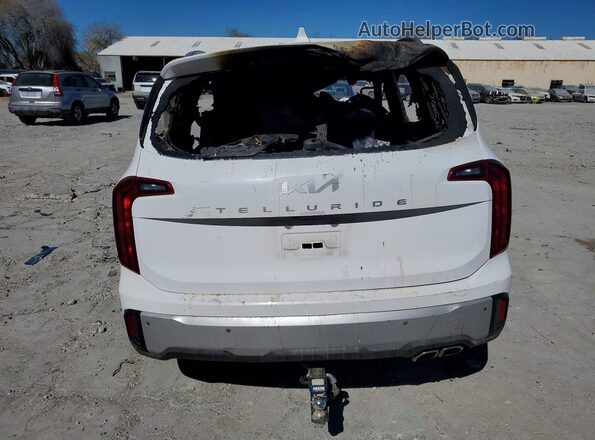 5XYP64GC9RG530978 2024 KIA TELLURIDE White Rear view