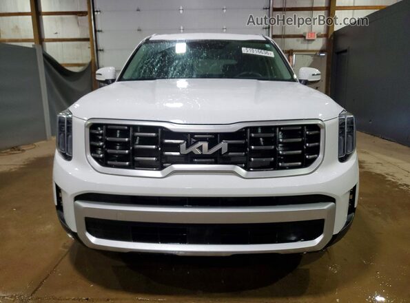 5XYP64GC9SG575778 2025 KIA TELLURIDE White წინა ხედი