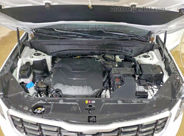5XYP64GC9SG575778 2025 KIA TELLURIDE White ძრავის განყოფილების ხედი