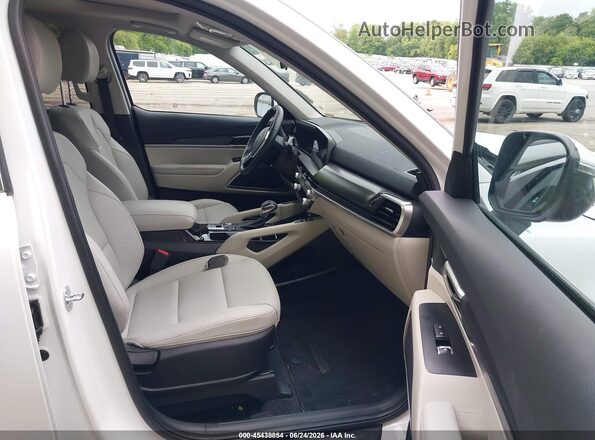 5XYP64GC9SG668817 2025 KIA TELLURIDE Белый Вид салона спереди