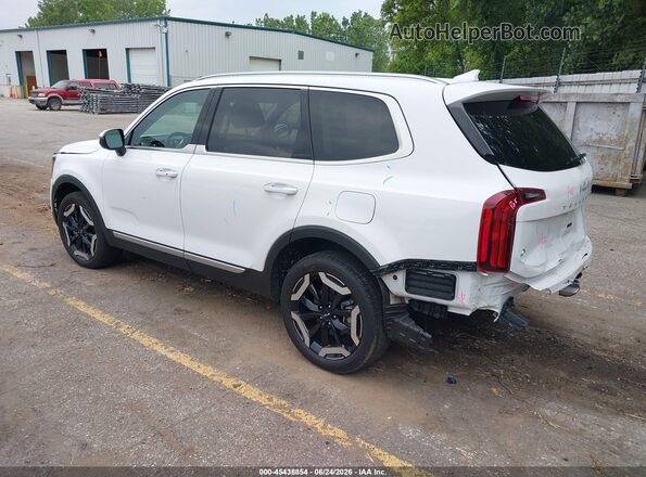 5XYP64GC9SG668817 2025 KIA TELLURIDE Белый Задняя левая четверть