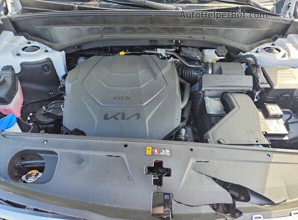 5XYP64GC9SG733357 2025 KIA TELLURIDE White Engine compartment view