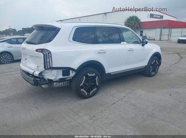 5XYP64GCXSG691247 2025 KIA TELLURIDE White Задня права чверть