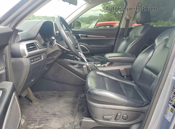 5XYP64HC0LG006317 2020 KIA TELLURIDE Серый Вид салона спереди